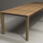Design Tisch Cosel Nummer 1 aus Sandstein Holz by Sebastian Bohry timeless design
